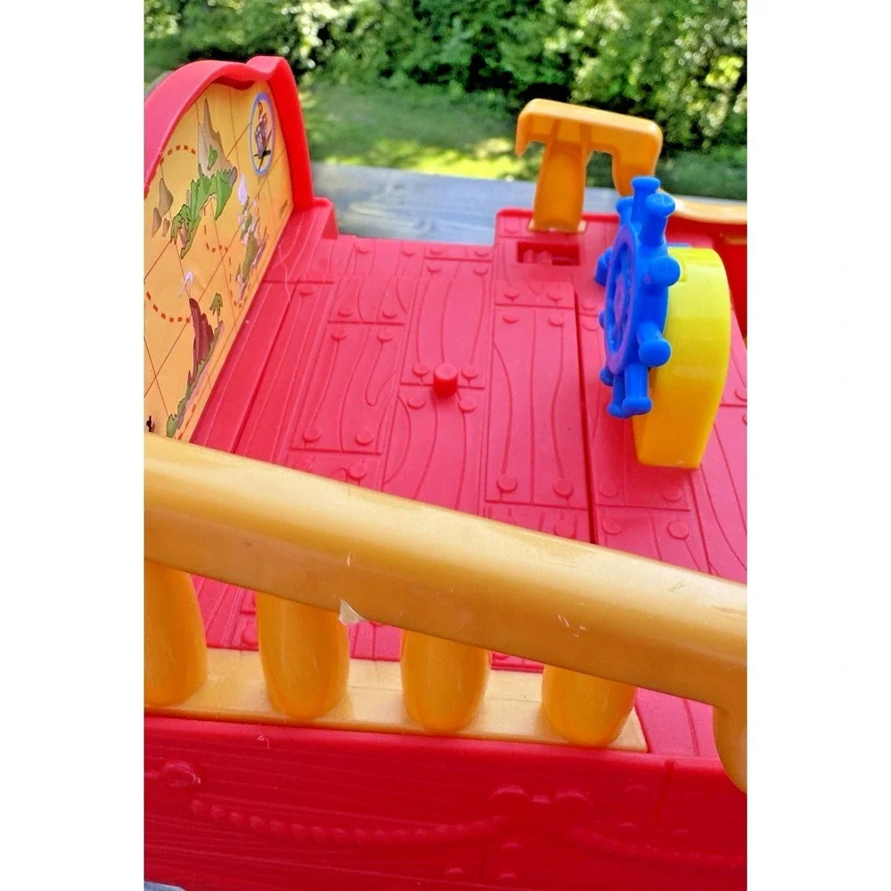 Disney Mickey Mouse Pirate Ship Playset Musical Lights Toddler Toy Boat